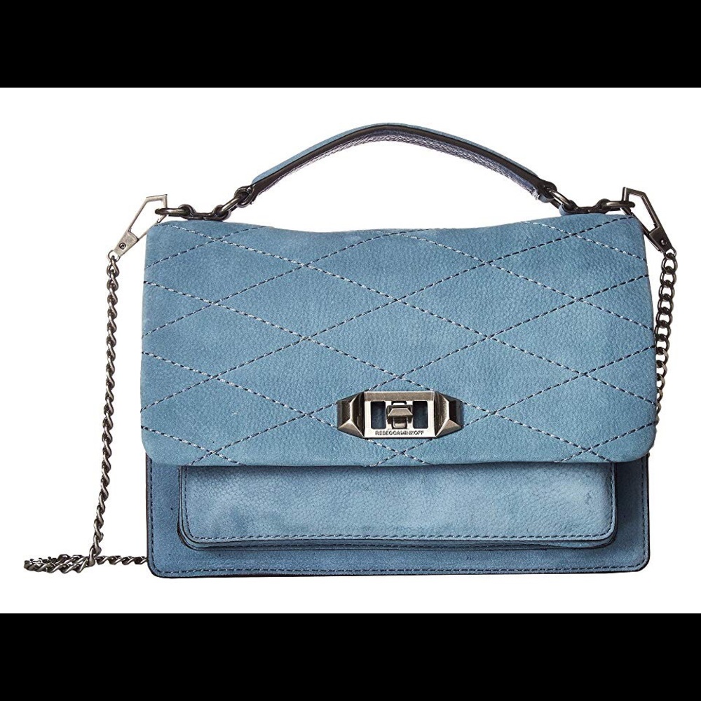 Rebecca Minkoff Je Taime Medium Crossbody Blue